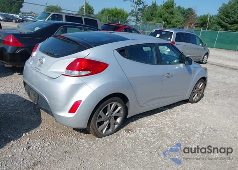 2017 Hyundai Veloster from USA, damaged, VIN KMHTC6AD5HU306636
